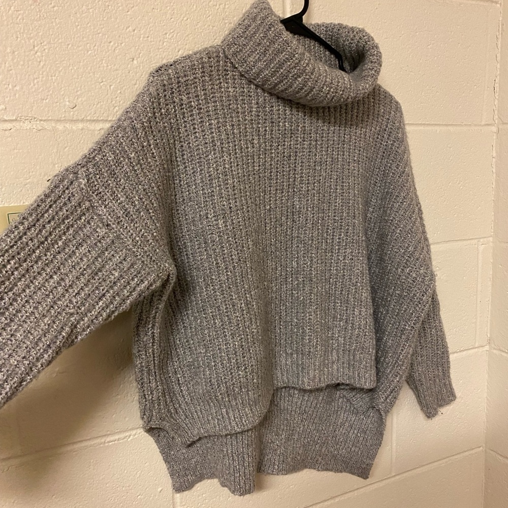 Gray sweater